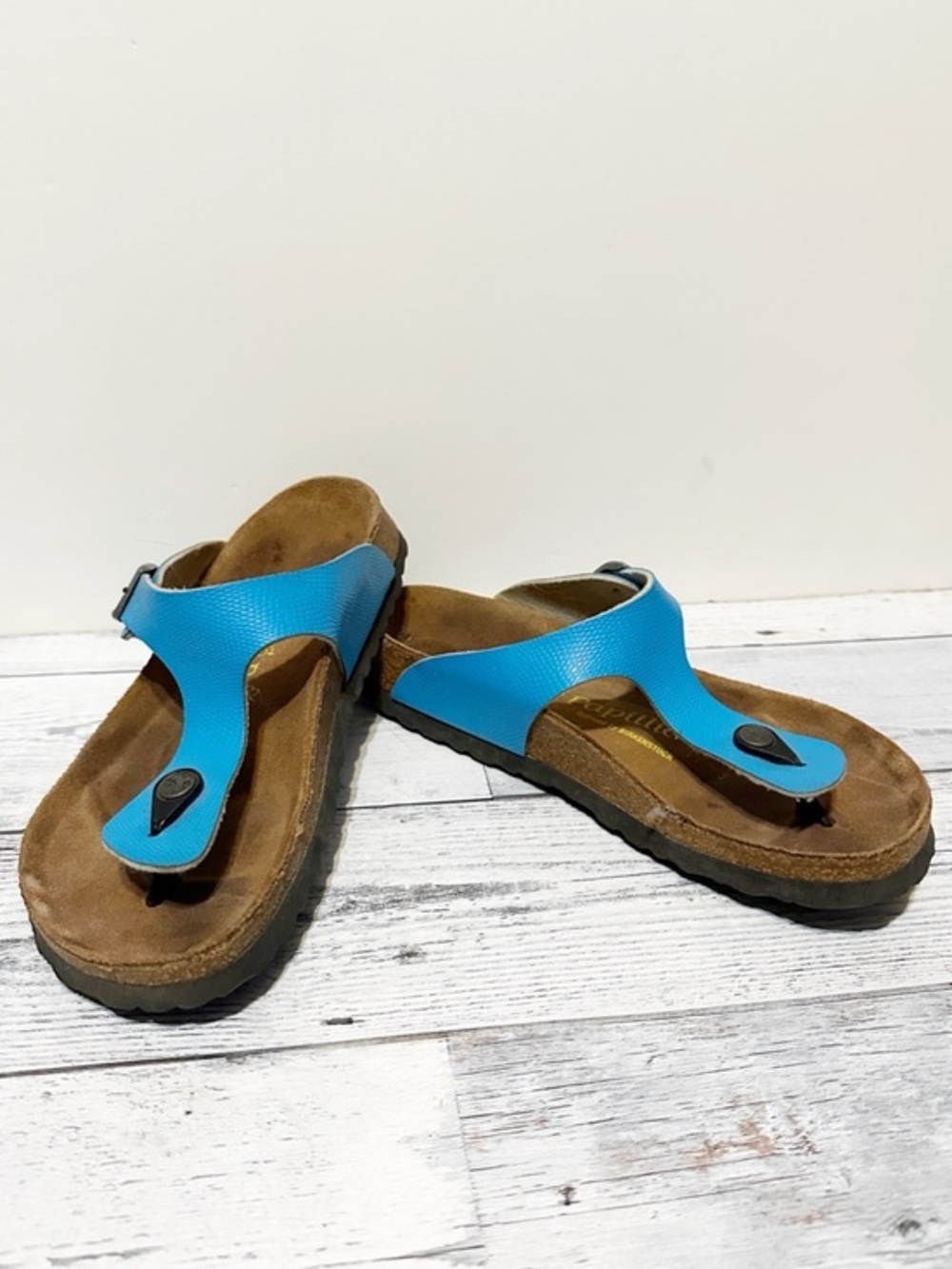 Papillio by Birkenstock Gizeh sandals in size 38